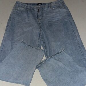 Womens Size 16 Size 20X48 UK Classic Blue Denim Jeans